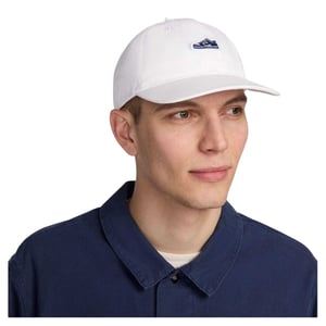 Nike Unisex baseballpet voor volwassenen met geborduurde ‘Dunk’-patch (Wit)