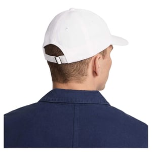 Nike Unisex baseballpet voor volwassenen met geborduurde ‘Dunk’-patch (Wit)