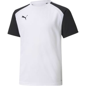 Puma TeamPACER lichtgewicht T-shirt voor kinderen (Wit, Zwart)