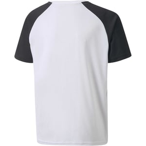 Puma TeamPACER lichtgewicht T-shirt voor kinderen (Wit, Zwart)