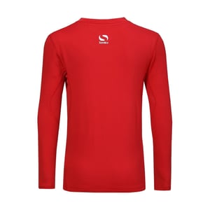 Sondico Kinderen/Kids Core Ademend Lange Mouw Basislaag Top (Rood)