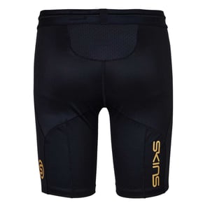Skins Compressieshort voor heren uit de Series-5-collectie met nauwsluitende pasvorm (Zwart)