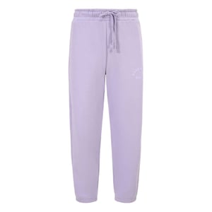 Blank Essentials Joggingbroek voor heren met gebogen logo (Violet)