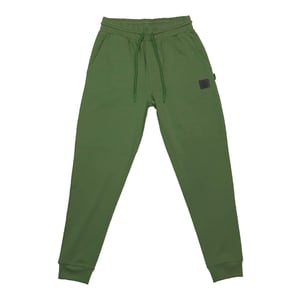 Aquascutum Heren Tapered Joggers (Militair Groen)