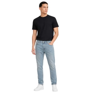 Replay Sandot herenjeans met rechte pijpen en taps toelopende pasvorm (Blauw)