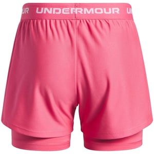 Under Armour Tech Play Up-shorts voor kinderen (Superroze)