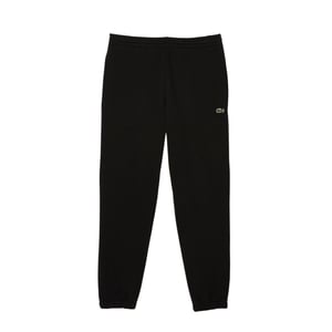 Lacoste Joggingbroek van fleece voor heren, normale pasvorm (Zwart)