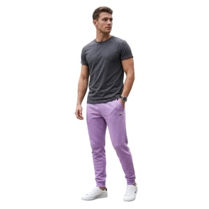 Lacoste Heren Relaxed Fit Tracksuit Broek (Lichtpaars)