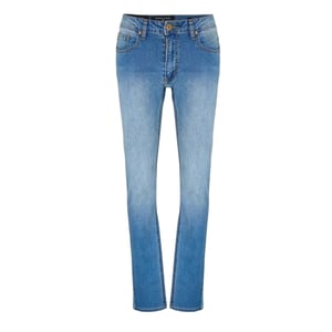 Criminal Damage Heren Skinny Jeans (Blauwe Was)