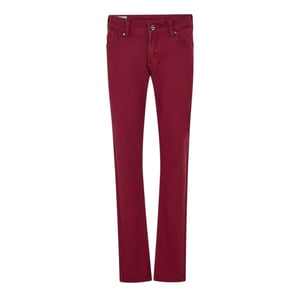 Criminal Damage Heren Skinny Jeans (Wijn)