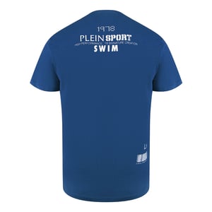 Korte Mouwen T-shirt in Donkerblauw
