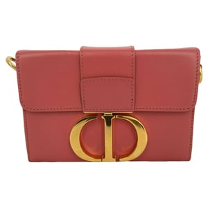 Dior 30 Montaigne Box Bag Schoudertas in Roze Leer