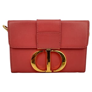 Dior 30 Montaigne Box Bag Schoudertas in Roze Leer