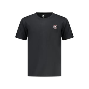 Converse Zwart Katoenen T-Shirt voor Mannen