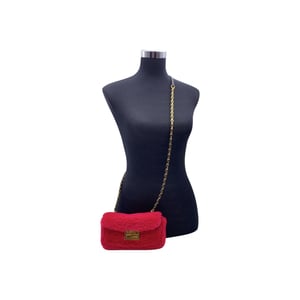 Fendi leren schoudertas in baguette-stijl
