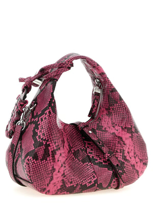 Ganni Fuchsia Gerecycled Polyester Handtas