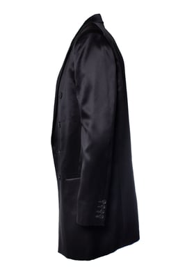 Saint Laurent, zwarte zijden blazer 2021