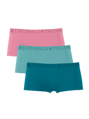 Chicamala Boxershort - 3-Pack - Meisjes Ondergoed