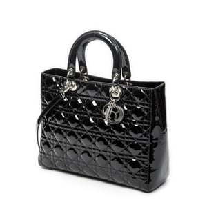 Large Lady Dior Zip   schoudertas