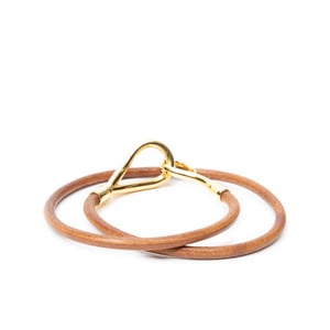 Jumbo Hook Double Tour Bracelet   armband