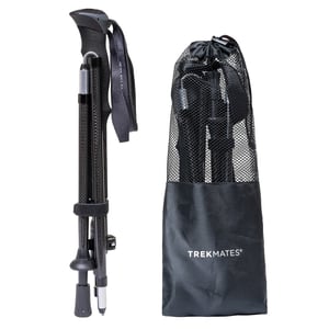 Vouwbare Carbon Polen Set Lichtgewicht Compact 5 Secties Wandelen Trekking Stokken