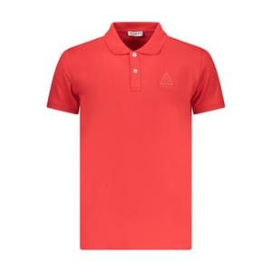 Ijsberg Driehoek Logo Rode Polo Shirt