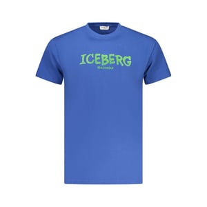 Ice Iceberg Bold Logo Blauw T-shirt