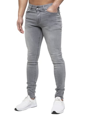 ETO Heren Slim Skinny Fit Stretch Jeans
