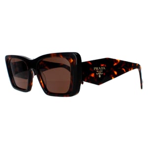 Prada PR08YS 01V8C1 honing havana donkerbruine zonnebril