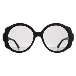 Chloe Round Dames Mat Zwart Grijs CH0120s