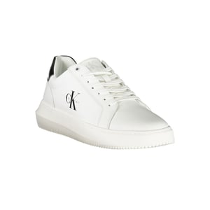 Calvin Klein Bianco Polyurethaan Heren Sneakers