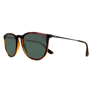 Ray-Ban Zonnebril Erika 4171 710/71 Schildpad & Gunmetal Groen