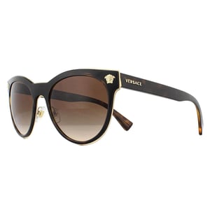 Versace Zonnebril VE2198 125213 Donker Havana Bruin Verloop