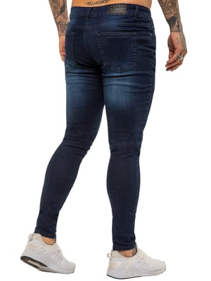 Enzo heren skinny super stretch denim jeans