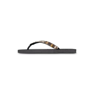 Python Taupe Flip Flop Zwart