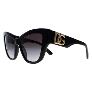 Dolce & Gabbana DG4404 501/8G zwart grijs gradiÃ«nt zonnebril