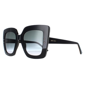 Jimmy Choo AURI/G/S 807 90 zwarte donkergrijze zonnebril met kleurverloop