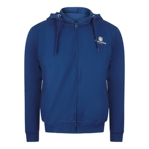 Aquascutum Marineblauwe Hoodie Met Rits En Trainingsbroekset
