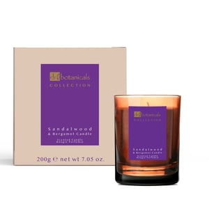 Dr. Botanicals Sandelhout-bergamotkaars 200 g