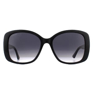 Gucci zonnebril GG0762S 001 Zwart grijze gradiënt