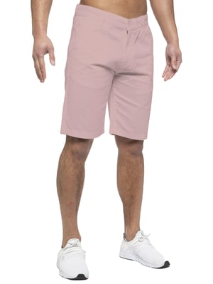 Enzo | Heren Chino Korte Broek In Roze