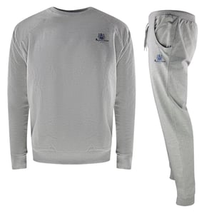 Aquascutum Iconic Crest Crew Neck Grijze Trackset