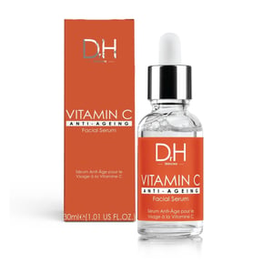 Dr H Anti-aging gezichtsserum met vitamine C 30 ml + anti-aging nachtcrème met vitamine C 60 ml