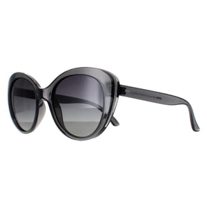 INVU Cat Eye Dames Transparant Grijs Gepolariseerd B2041