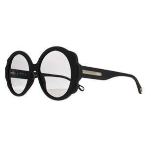 Chloe Round Dames Mat Zwart Grijs CH0120s