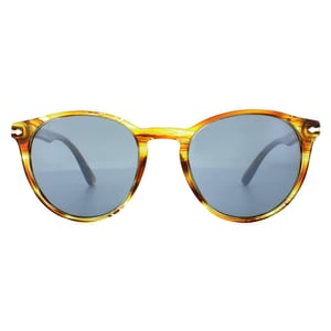 Persol Zonnebril 3152 9043/56 Bruin Gestreept Geel Blauw Anti-Glare