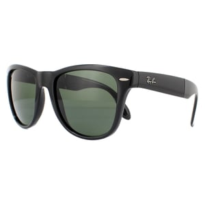 Ray-Ban Zonnebril Folding Wayfarer 4105 Zwart 601 50mm