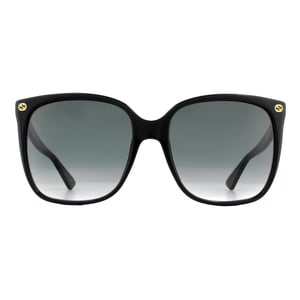 Gucci zonneBril GG0022S 001 Zwart grijze gradiënt