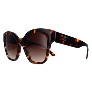 Prada PR17ZS VAU6S1 honing schildpad bruin gradiÃ«nt zonnebril