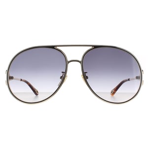 Chloe Aviator Dames Gold Zwart Grijs Gracient CH0145S
